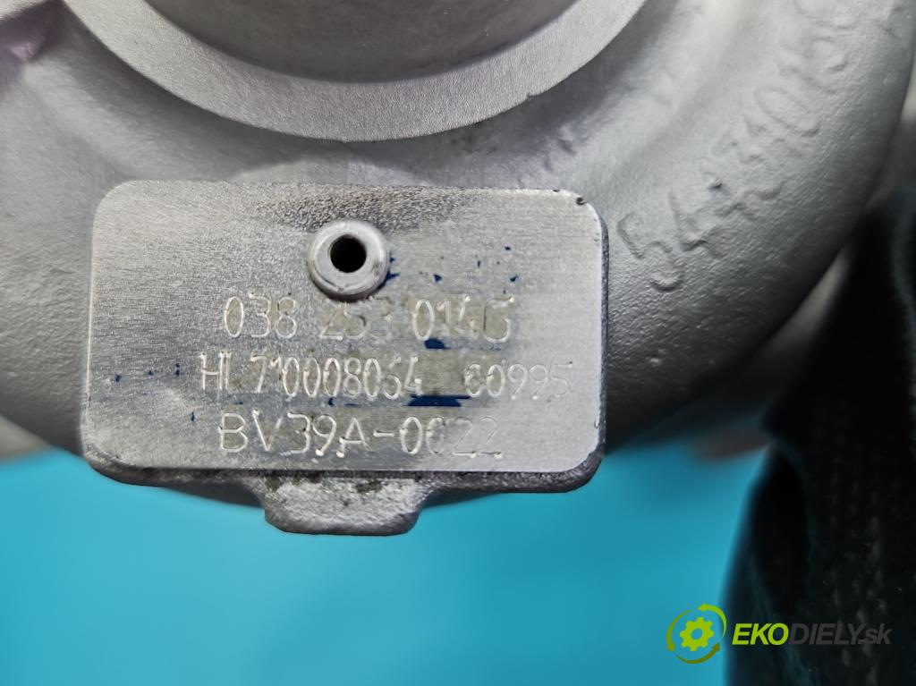 Seat Toledo III 2004-2009 1.9 tdi 105 hp manual 77 kW 1896 cm3 5- Turbodmychadlo repasováno BV39A-0022
