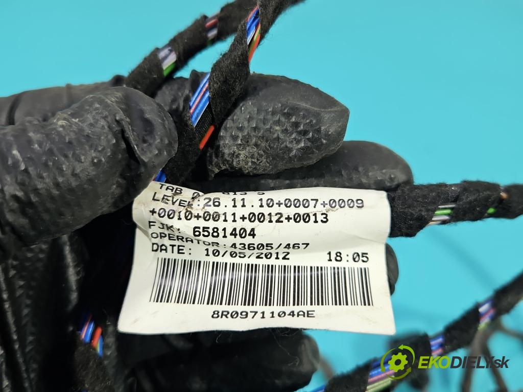 Audi Q5 2008-2016 2.0 TFSI 252KM automatic 185 kW 1984 cm3 5- snímač parkování 8R0971104AE