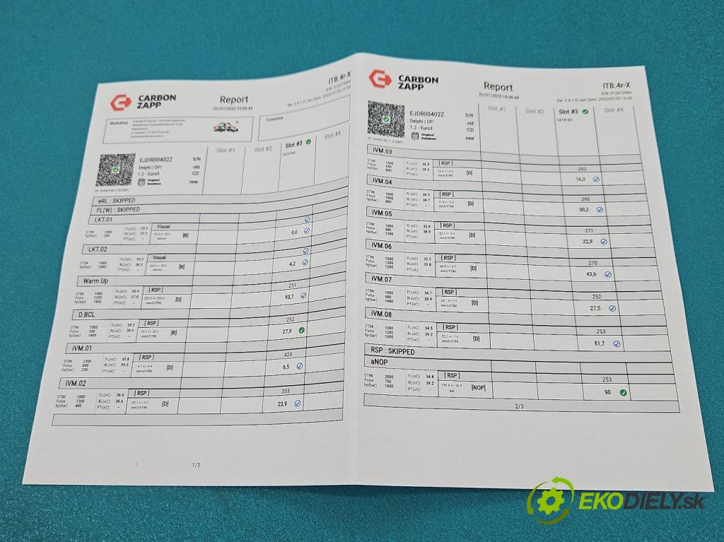 Ford Mondeo Mk3 2000-2007 2.0 tdci 116 HP manual 85 kW 1998 cm3 5- vstrek EJDR00402Z (Vstrekovač paliva)