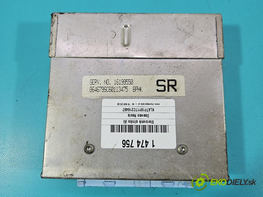 Daewoo Nexia 1.5 8V 75 HP manual 55 kW 1498 cm3 4- riadiaca jednotka motora 16199550