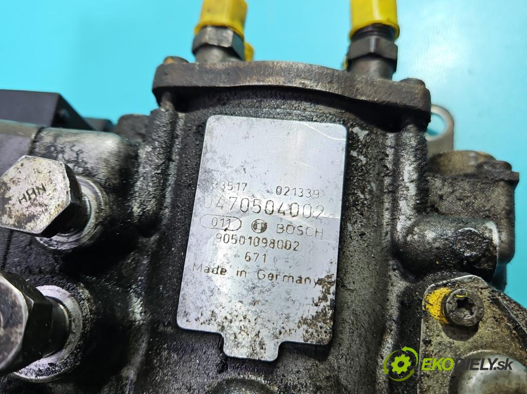 Opel Vectra B 1995-2002 2.0 dtl 82 HP manual 60 kW 1994 cm3 5- čerpadlo vstrekovacia 0470504002 (Vstrekovacie čerpadlo)