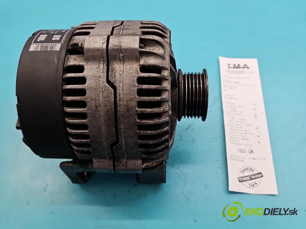 Opel Vectra B 1995-2002 2.0 dtl 82 HP manual 60 kW 1994 cm3 5- Alternator 0123500008 (Alternátor)