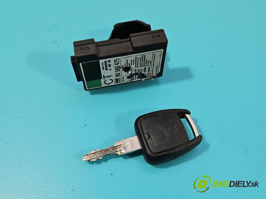 Opel Astra II 1998-2009 1.6 75 HP manual 55 kW 1598 cm3 5- riadiaca jednotka motora 16268377