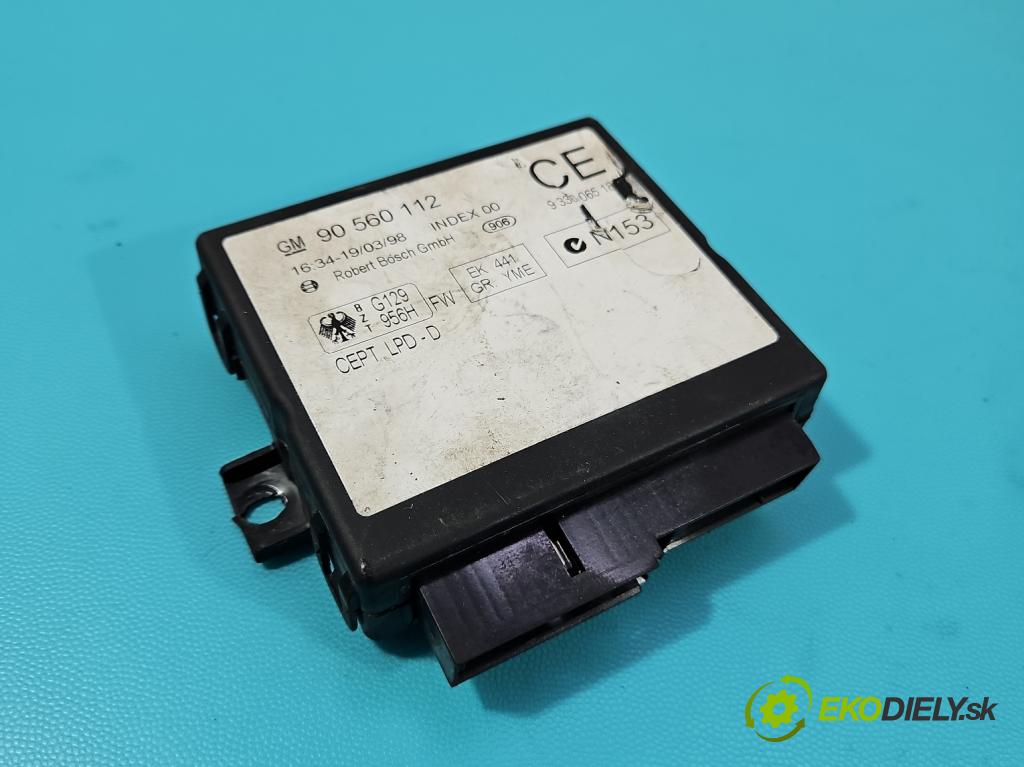 Opel Astra II 1998-2009 1.6 75 HP manual 55 kW 1598 cm3 5- riadiaca jednotka motora 16268377
