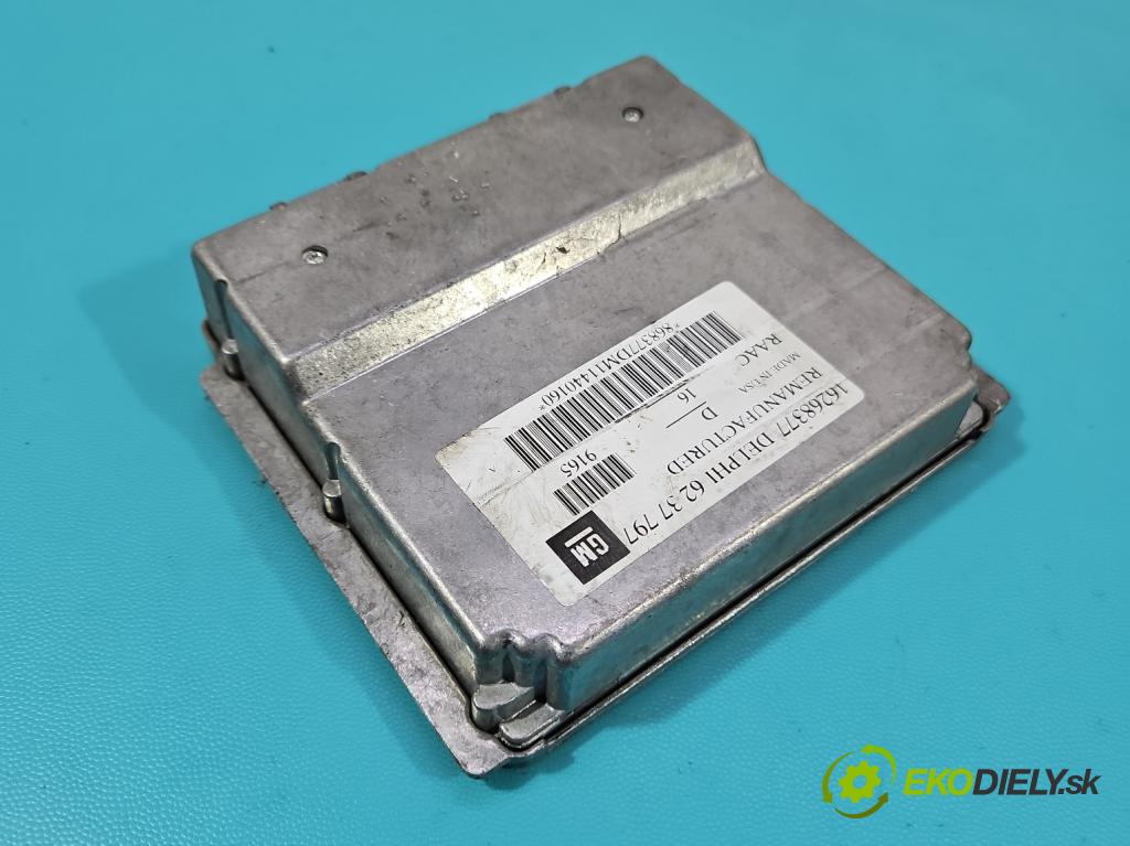 Opel Astra II 1998-2009 1.6 75 HP manual 55 kW 1598 cm3 5- riadiaca jednotka motora 16268377