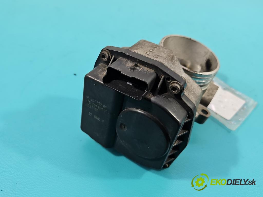 Citroen C3 I 2002-2009 1.4 8V 73 HP manual 54 kW 1360 cm3 5- klapka 9640796280 (Škrtiaca klapka)