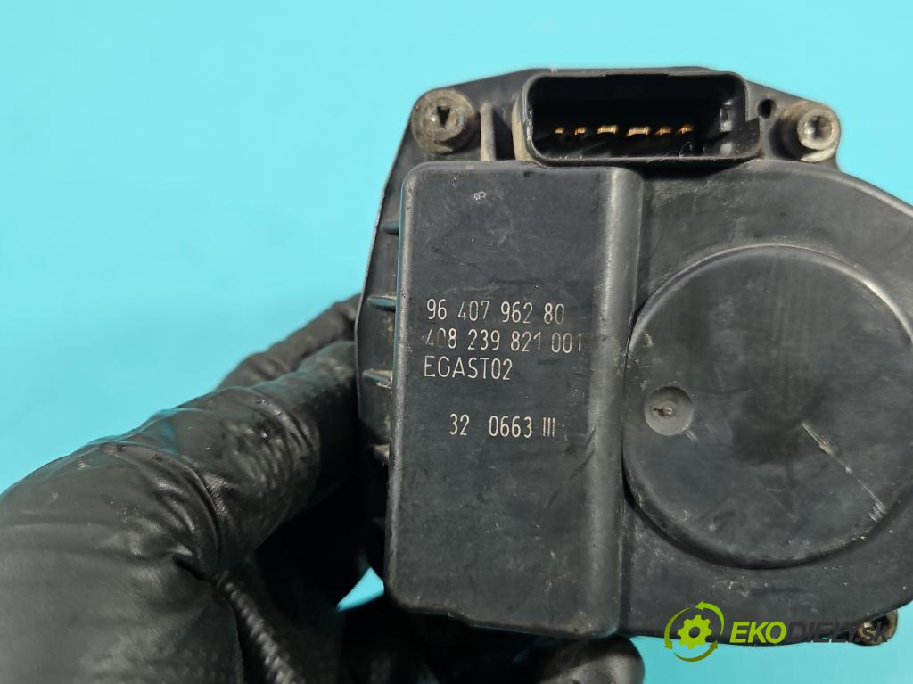 Citroen C3 I 2002-2009 1.4 8V 73 HP manual 54 kW 1360 cm3 5- klapka 9640796280 (Škrtiaca klapka)