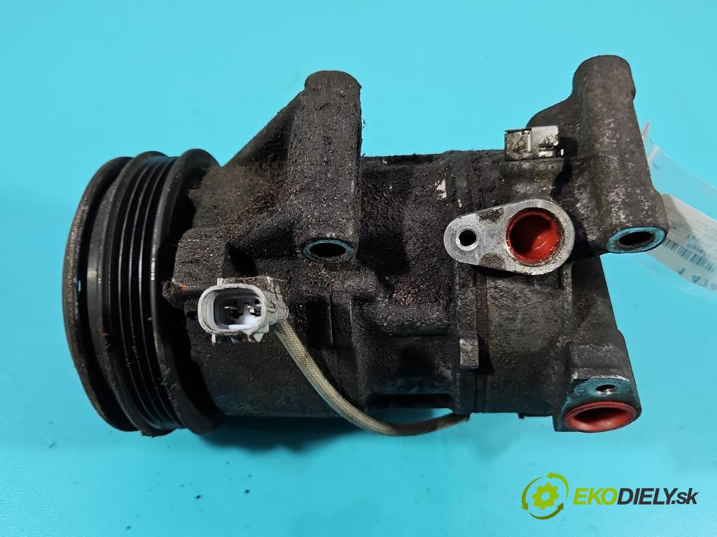 Toyota Yaris III 2011-2020 1.3 vvti 99 HP manual 73 kW 1329 cm3 5- Kompresor: klimatizácie 447260-4201 (Kompresor klimatizácie)