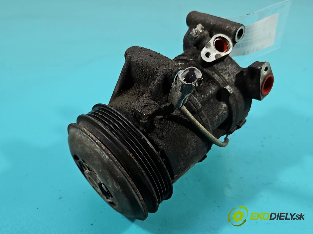 Toyota Yaris III 2011-2020 1.3 vvti 99 HP manual 73 kW 1329 cm3 5- Kompresor: klimatizácie 447260-4201 (Kompresor klimatizácie)