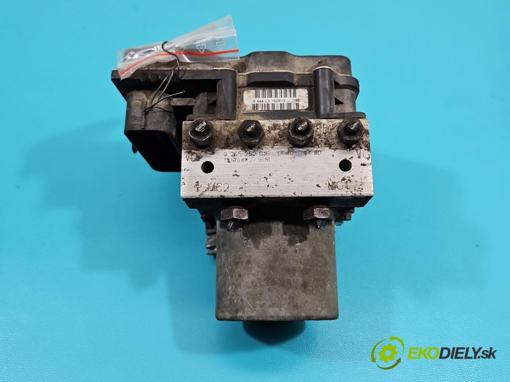 Toyota Proace I 2013-2016 2.0 D4D 128 HP manual 94 kW 1997 cm3 5- čerpadlo abs 0265252016 (Pumpa ABS)