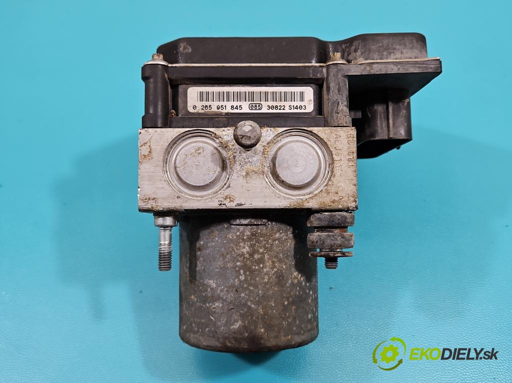 Toyota Proace I 2013-2016 2.0 D4D 128 HP manual 94 kW 1997 cm3 5- čerpadlo abs 0265252016 (Pumpa ABS)