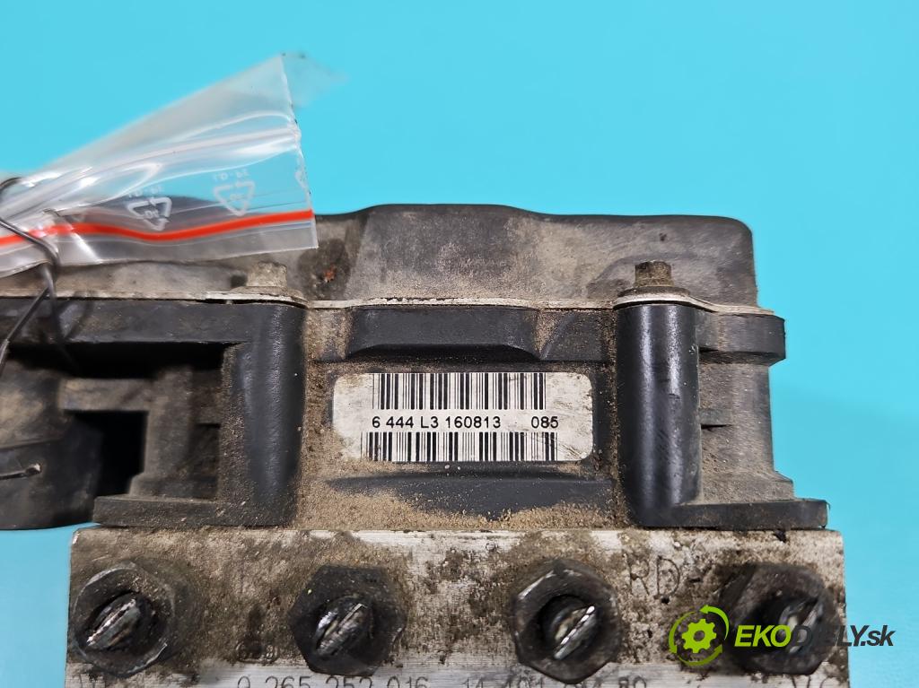 Toyota Proace I 2013-2016 2.0 D4D 128 HP manual 94 kW 1997 cm3 5- čerpadlo abs 0265252016 (Pumpa ABS)