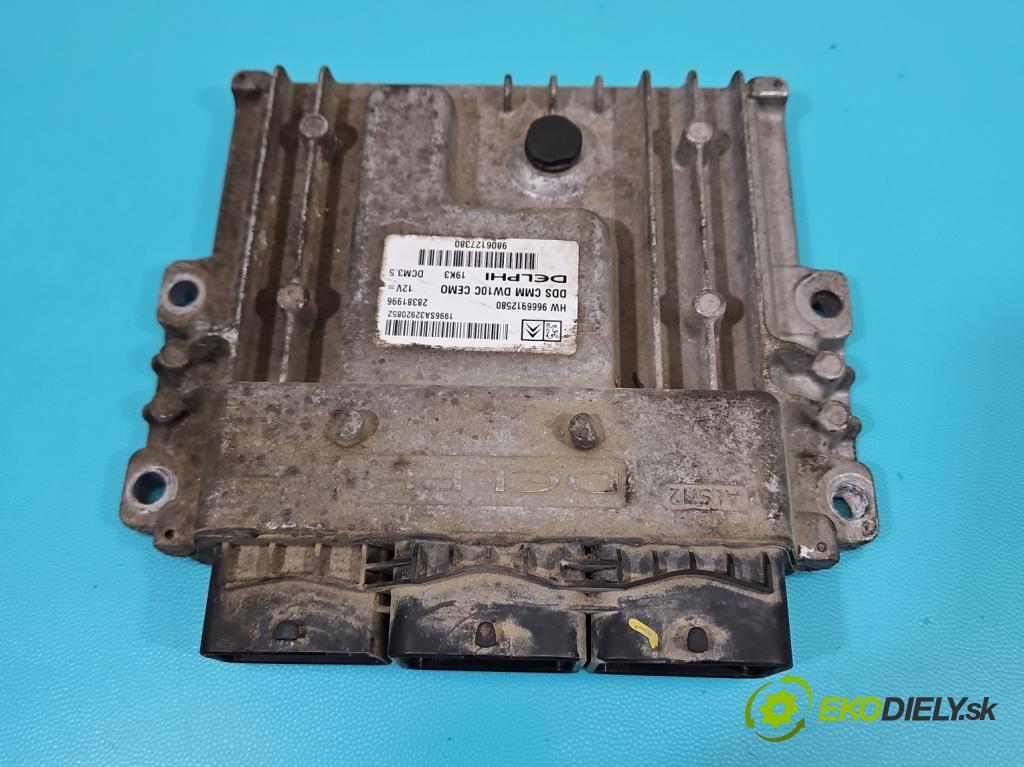 Toyota Proace I 2013-2016 2.0 D4D 128 HP manual 94 kW 1997 cm3 5- riadiaca jednotka motora 9666912580