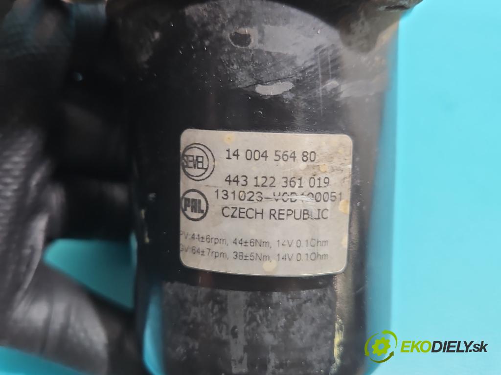 Toyota Proace I 2013-2016 2.0d 128 hp manual 94 kW 1997 cm3 5- motor stěračů přední 1400456480