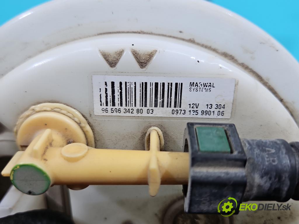 Toyota Proace I 2013-2016 2.0 D4D 128 HP manual 94 kW 1997 cm3 5- snímač úroveň: palivo 9659634280 (Snímač)