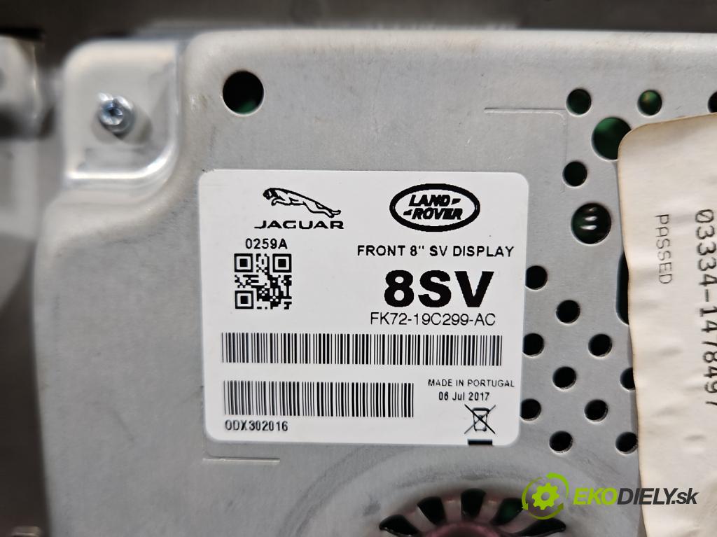 Land rover Discovery Sport 2014-2019 L550 2.0 Td 179KM automatic 132 kW 1999 cm3 5- Zobrazit: FK72-19C299-AC (Prístrojová doska)