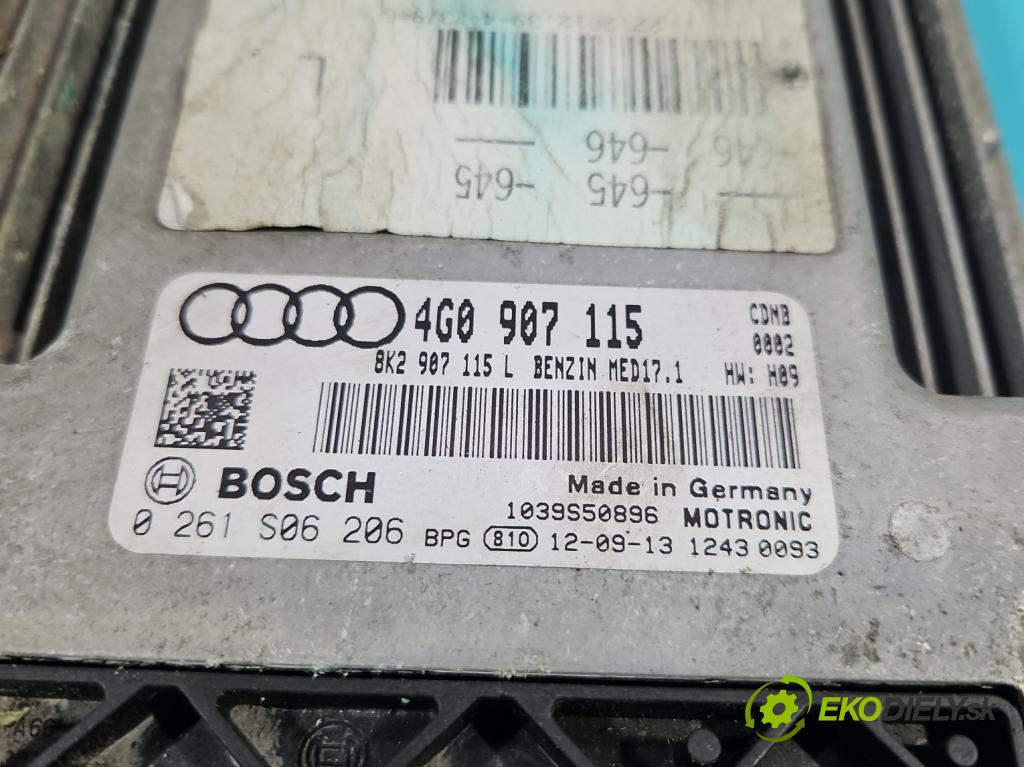 Audi A6 C7 2011-2018 2.0 TFSI 179KM automatic 132 kW 1984 cm3 4- riadiaca jednotka motora 4G0907115