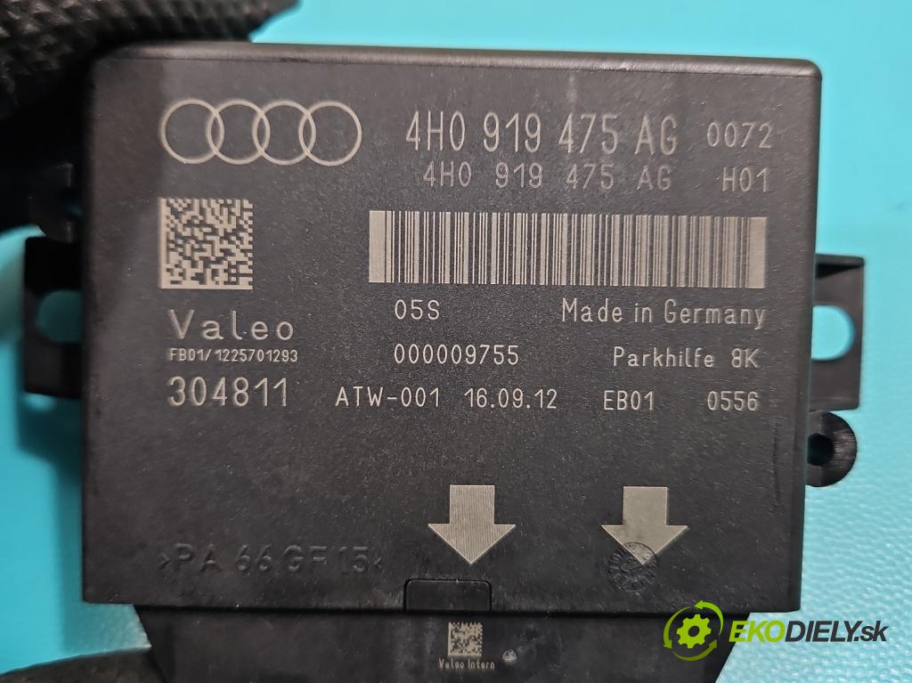 Audi A6 C7 2011-2018 2.0 TFSI 179KM automatic 132 kW 1984 cm3 4- řídící jednotka parkování 4H0919475AG