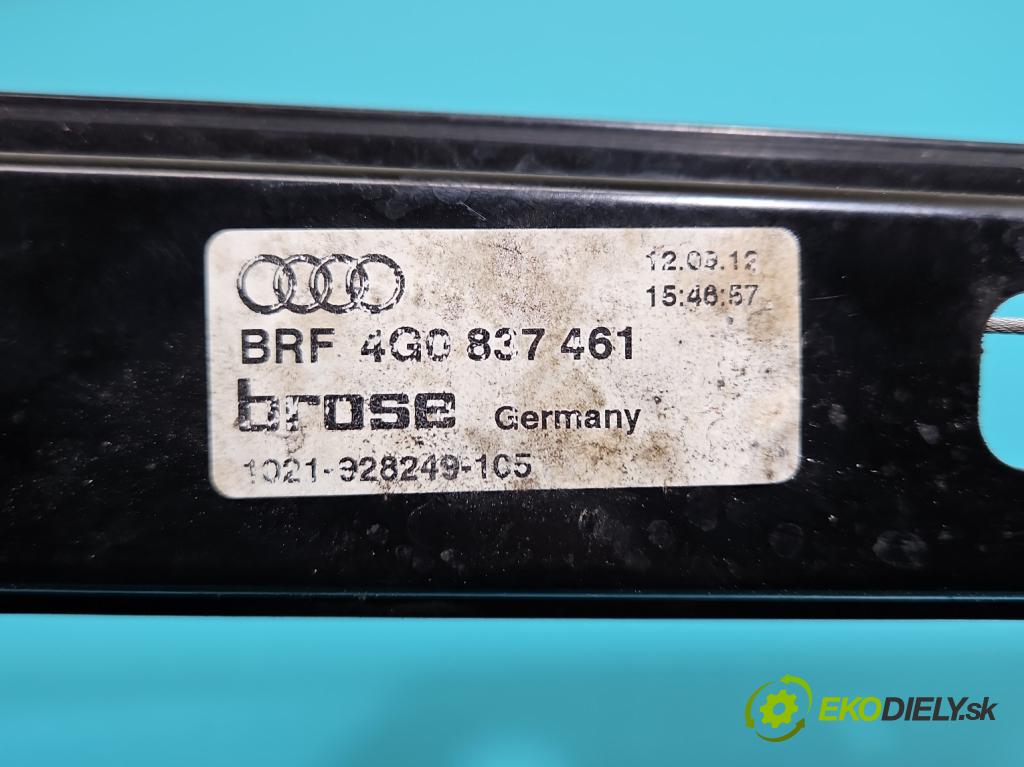 Audi A6 C7 2011-2018 2.0 TFSI 179KM automatic 132 kW 1984 cm3 4- mechanismus stahování přední levý 8K0959801B