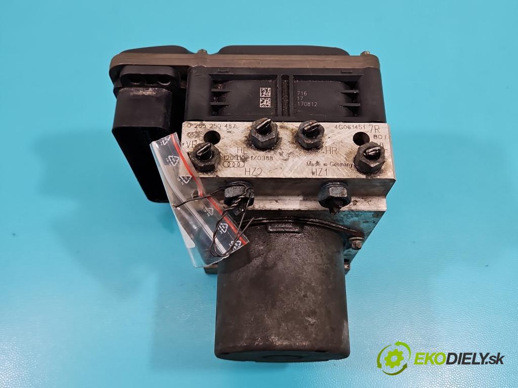Audi A6 C7 2011-2018 2.0 TFSI 179KM automatic 132 kW 1984 cm3 4- čerpadlo abs 4G0907379H (Pumpa ABS)
