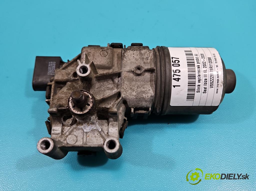 Seat Ibiza III 6L 2002-2008 1.4 tdi 80 hp manual 59 kW 1422 cm3 3- motor stěračů přední 0390241539