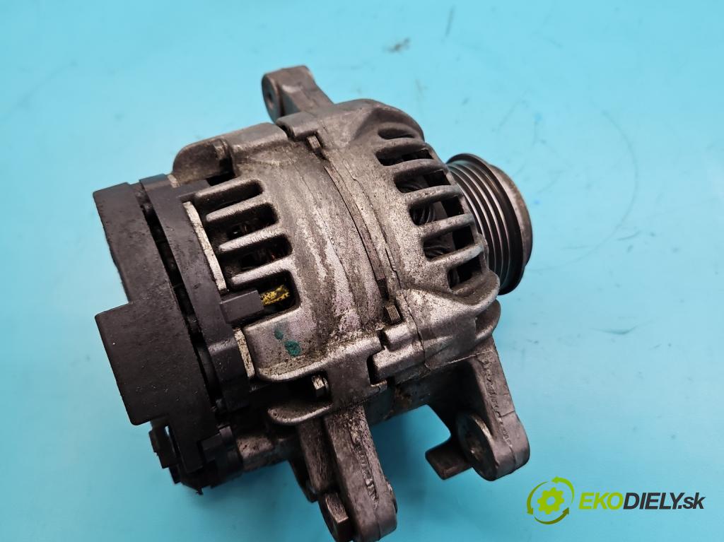 Toyota Yaris II 2005-2011 1.4 D4D 90 HP manual 66 kW 1364 cm3 5- Alternator 27060-0N011 (Alternátor)