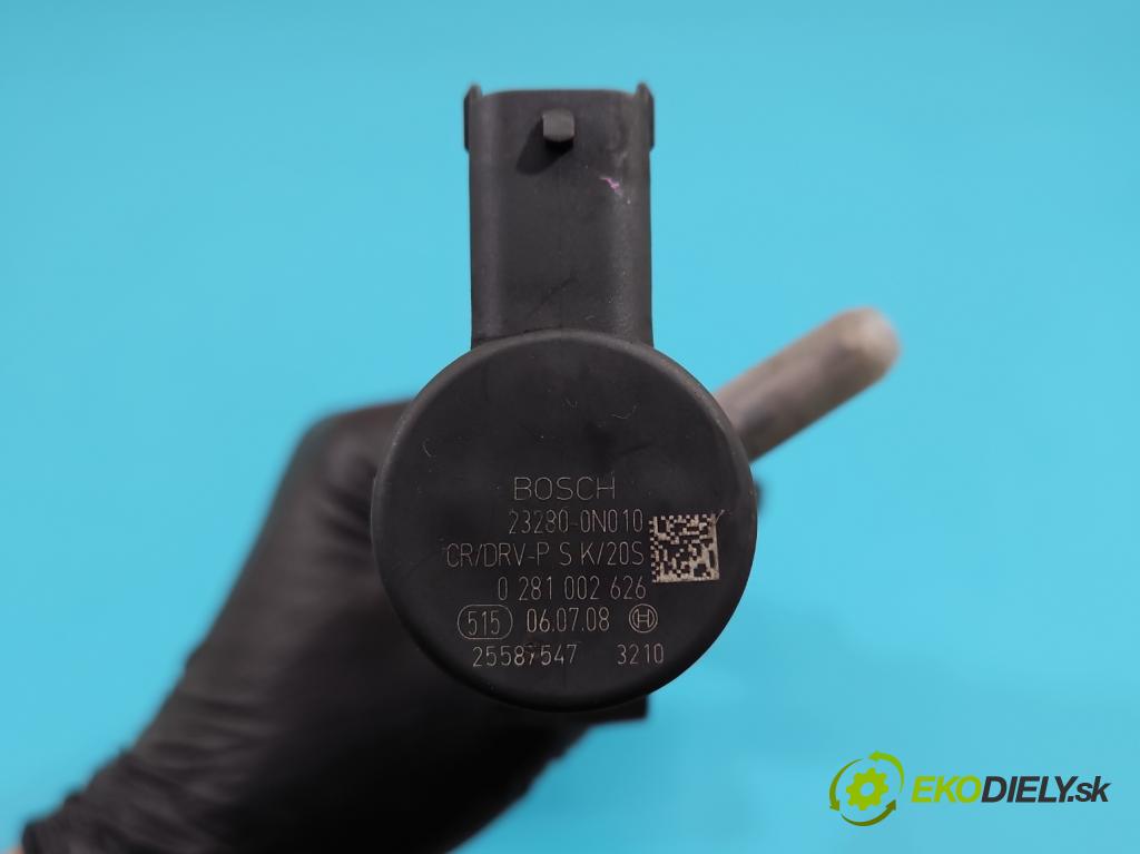 Toyota Yaris II 2005-2011 1.4 D4D 90 HP manual 66 kW 1364 cm3 5- lišta vstrekovacia 0445214133 (Vstrekovacia lišta)