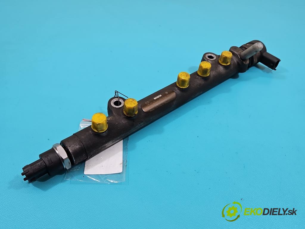 Toyota Yaris II 2005-2011 1.4 D4D 90 HP manual 66 kW 1364 cm3 5- lišta vstrekovacia 0445214133 (Vstrekovacia lišta)