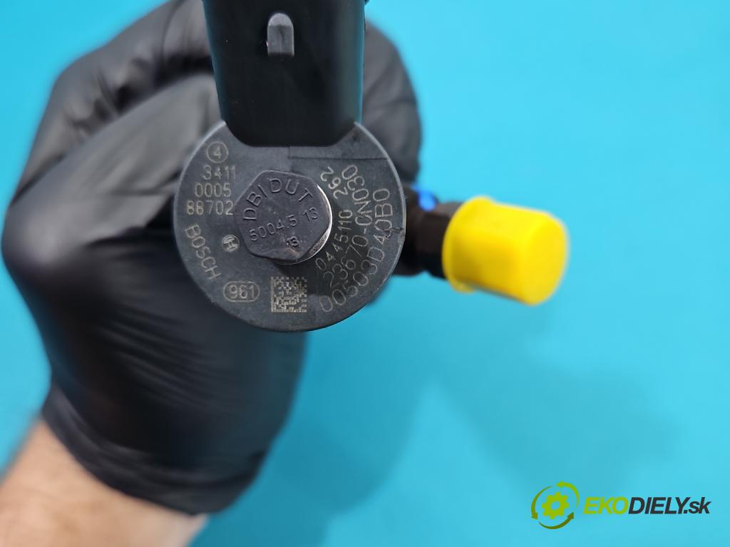 Toyota Yaris II 2005-2011 1.4 D4D 90 HP manual 66 kW 1364 cm3 5- vstrek 0445110262 (Vstrekovač paliva)