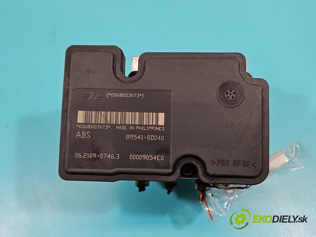 Toyota Yaris II 2005-2011 1.4 D4D 90 hp manual 66 kW 1364 cm3 5- čerpadlo abs 44510-0D031 (Pumpy brzdové)