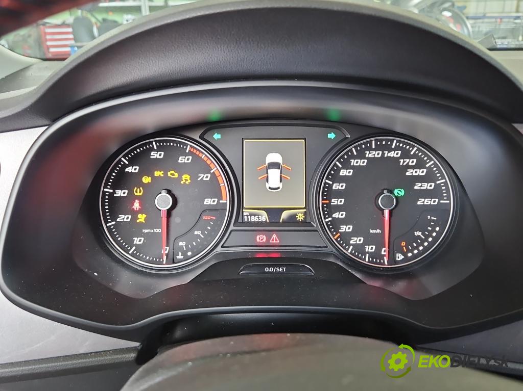 Seat Leon III 2012-2020 1.8 TSI 179KM automatic 132 kW 1798 cm3 5- prístrojovka/ budíky 5F0920871 (Prístrojová doska)
