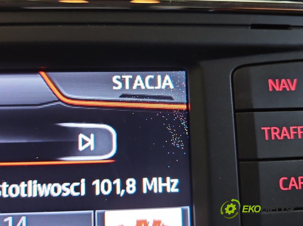 Seat Leon III 2012-2020 1.8 TSI 179KM automatic 132 kW 1798 cm3 5- Radio originál 5F0919603A