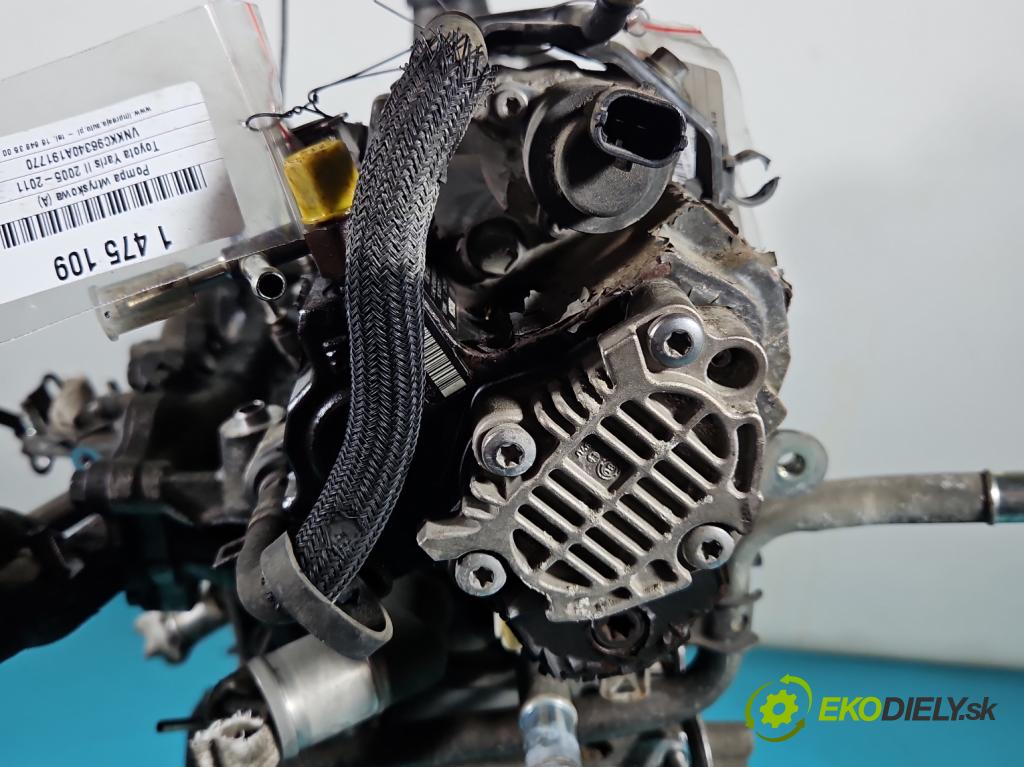 Toyota Yaris II 2005-2011 1.4 D4D 90 HP manual 66 kW 1364 cm3 5- čerpadlo vstrekovacia 0445010134 (Vstrekovacie čerpadlo)
