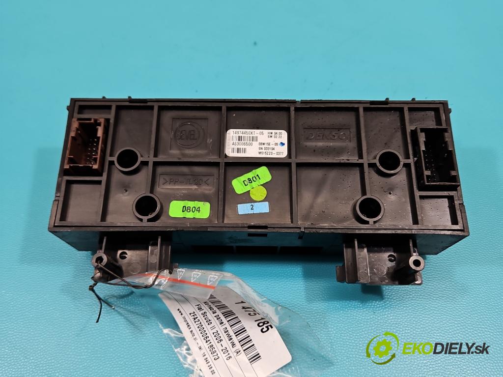 Fiat Scudo II 2006-2016 2.0 jtd 136 HP manual 100 kW 1997 cm3 5- panel kúrenia 14974450XT