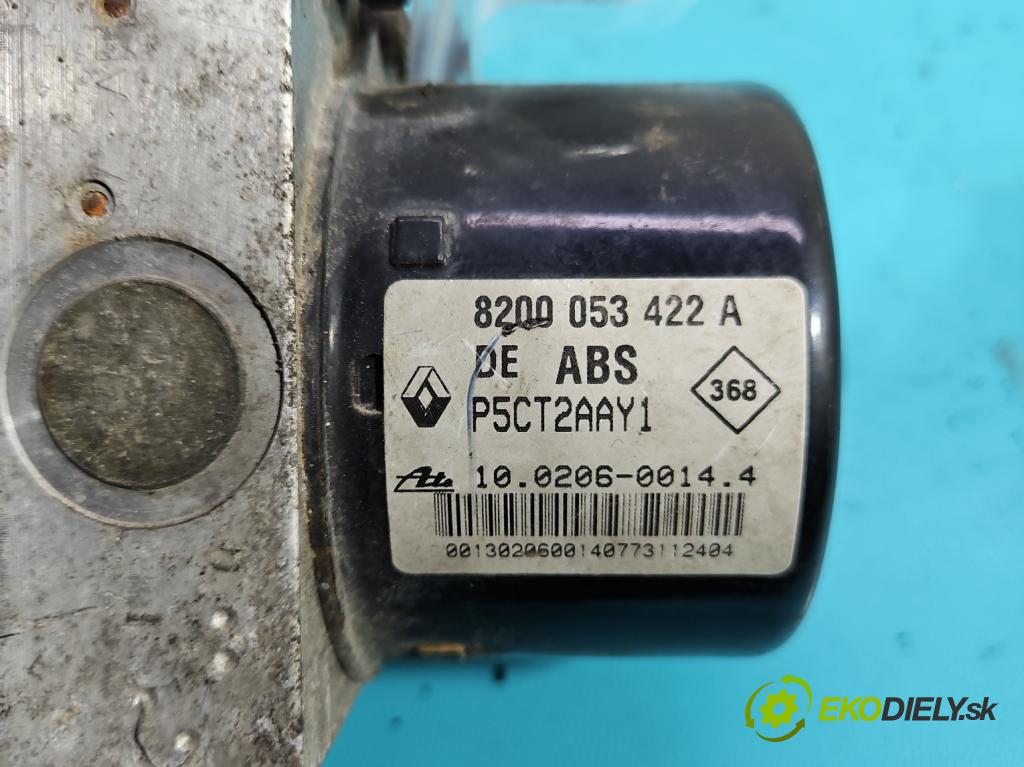 Renault Laguna II 2001-2007 1.8 16V 116 HP manual 85 kW 1783 cm3 5- čerpadlo abs 8200053422A (Pumpa ABS)