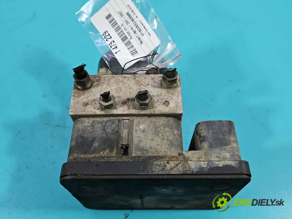 Renault Laguna II 2001-2007 1.8 16V 116 HP manual 85 kW 1783 cm3 5- čerpadlo abs 8200053422A (Pumpa ABS)