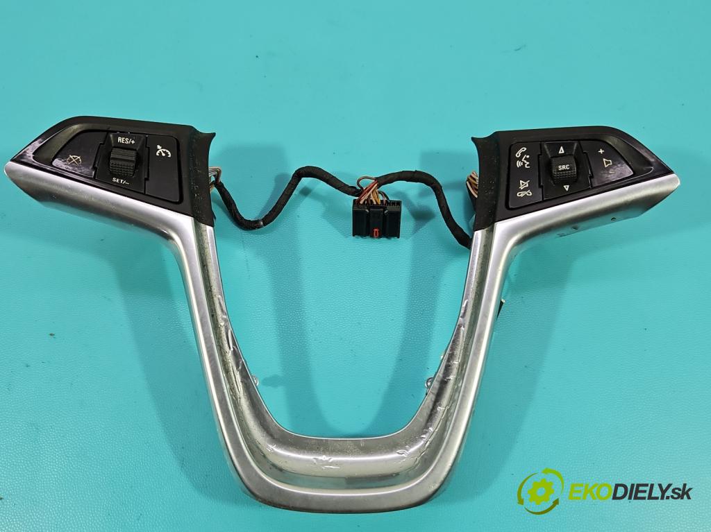 Opel Insignia A 2008-2017 2.0 cdti 131 HP manual 96 kW 1956 cm3 5- prepínač multifunkční: řízení: 13352971 (Prepínacie páčky pod volantom)