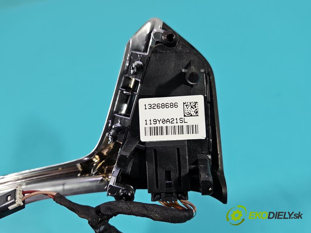 Opel Insignia A 2008-2017 2.0 cdti 131 HP manual 96 kW 1956 cm3 5- prepínač multifunkční: řízení: 13352971 (Prepínacie páčky pod volantom)