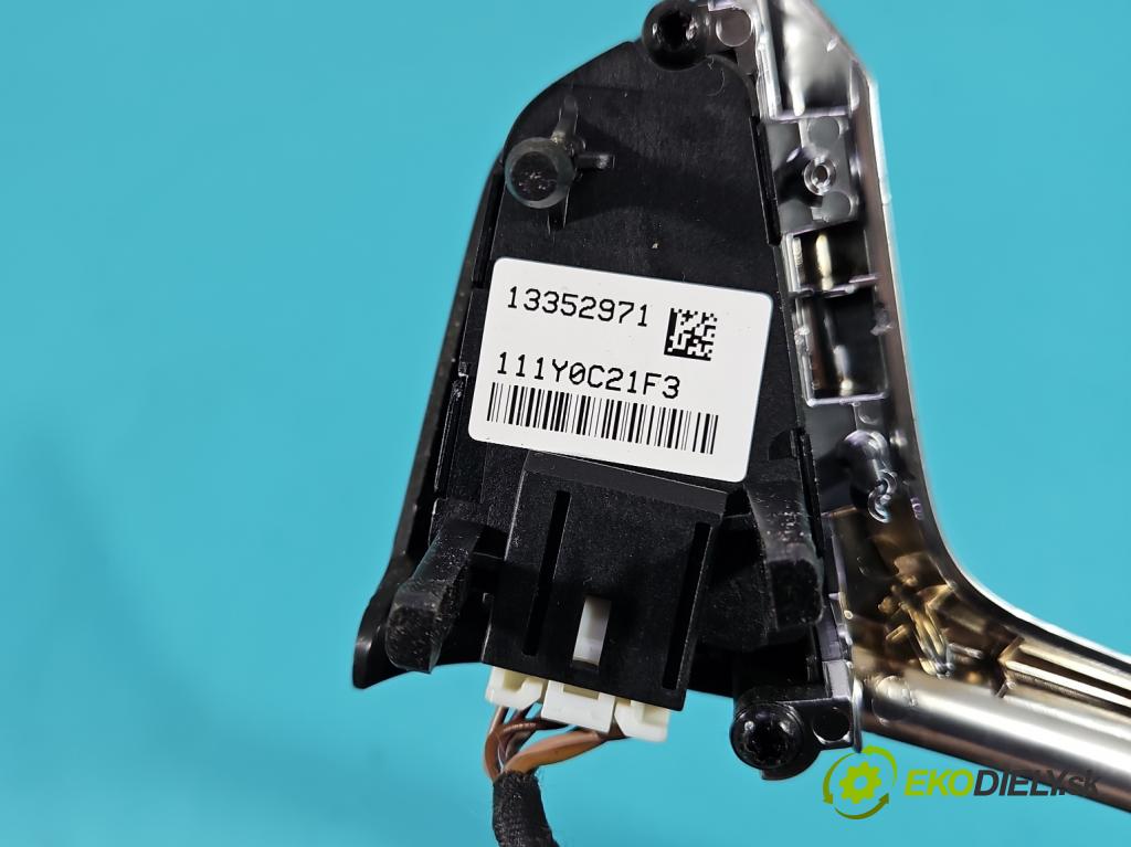 Opel Insignia A 2008-2017 2.0 cdti 131 HP manual 96 kW 1956 cm3 5- prepínač multifunkční: řízení: 13352971 (Prepínacie páčky pod volantom)