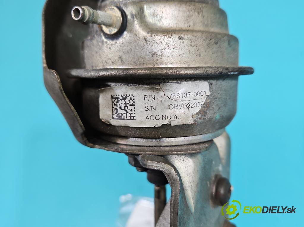 Opel Insignia A 2008-2017 2.0 cdti 131 hp manual 96 kW 1956 cm3 5- Turbodmychadlo 786137-1 (Kompletní turbodmychadlo)