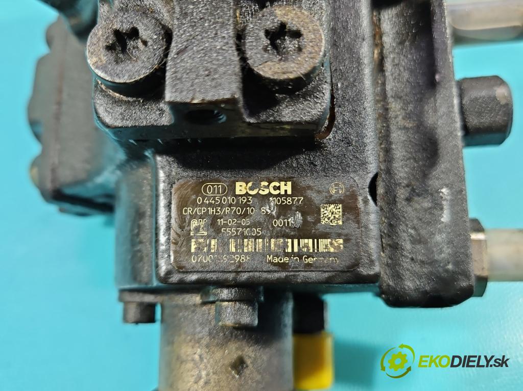 Opel Insignia A 2008-2017 2.0 cdti 131 HP manual 96 kW 1956 cm3 5- čerpadlo vstrekovacia 0445010193 (Vstrekovacie čerpadlo)