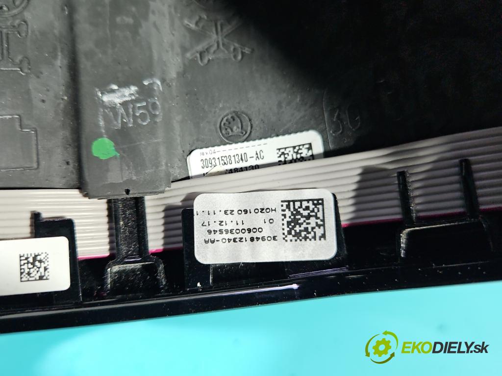 Skoda Superb III 2015-2024 2.0 TDI 190 HP automatic 140 kW 1968 cm3 5- volant 565419091H (Volant)