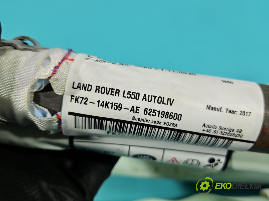 Land rover Discovery Sport 2014-2019 L550 2.0 Td 179KM automatic 132 kW 1999 cm3 5- clona pravé FK72-14K159-AE