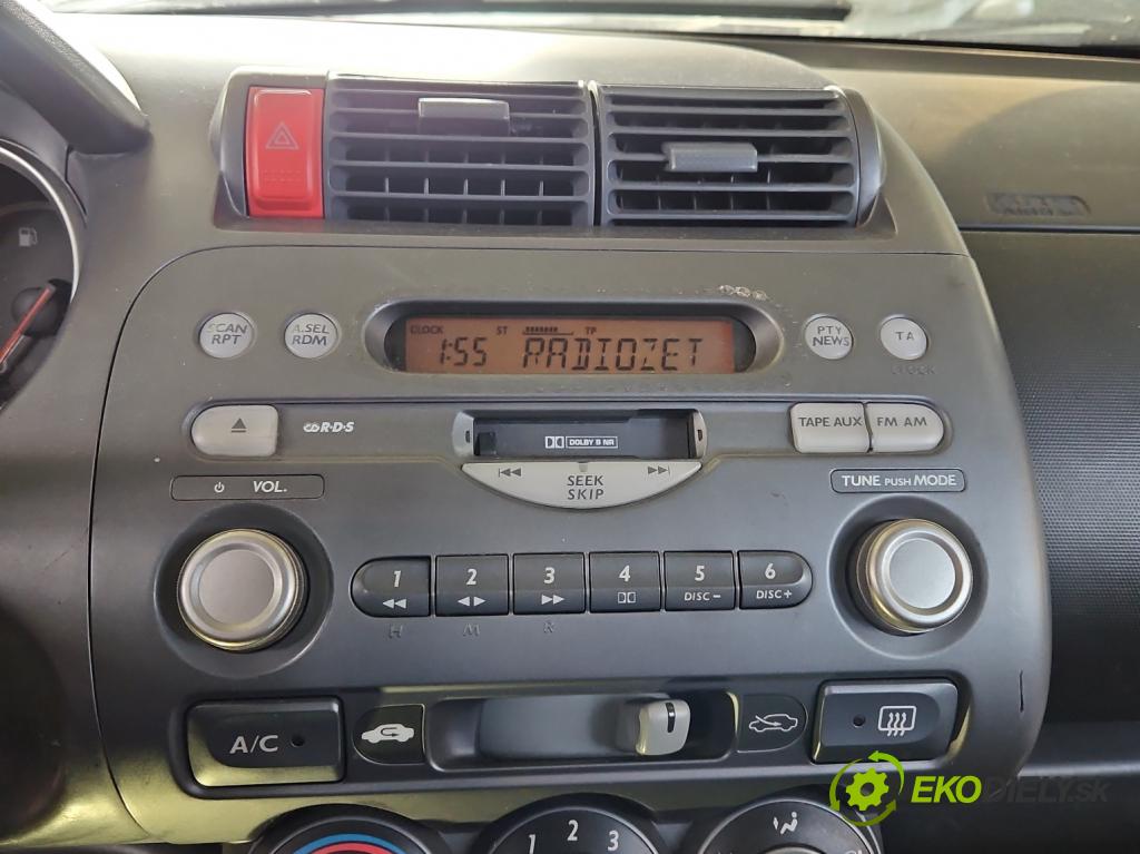 Honda Jazz II 2002-2008 1.3 83 HP manual 61 kW 1339 cm3 5- Radio originál 39175-SAA-G010-M1