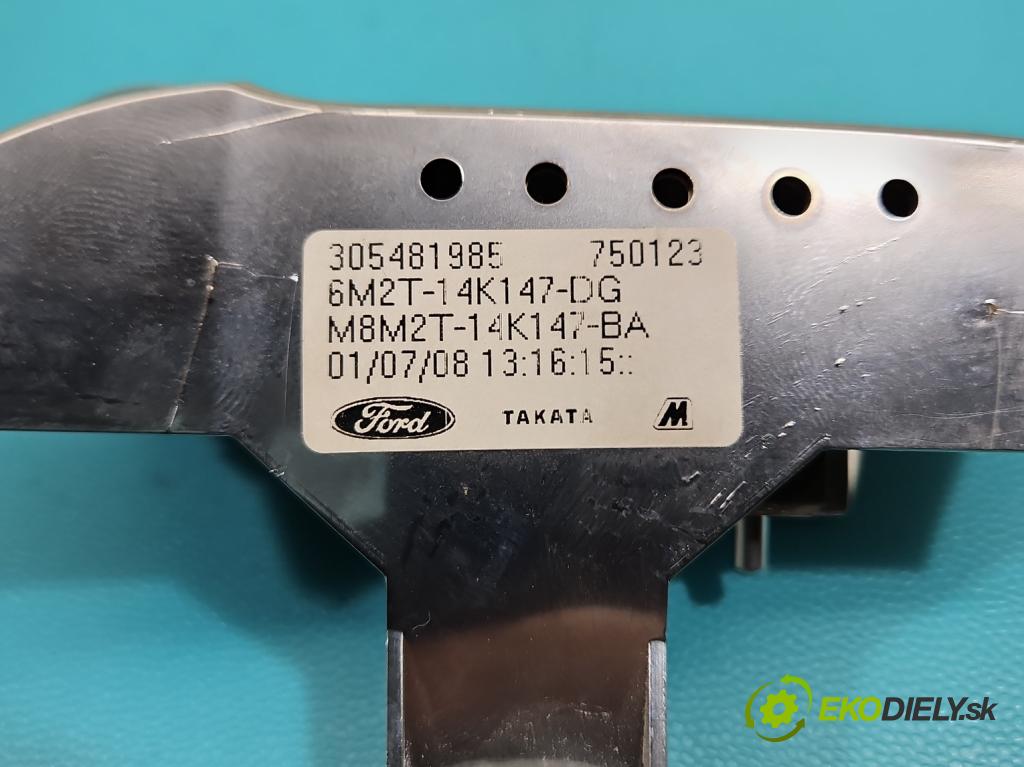 Ford Mondeo Mk4 2007-2014 1.6 16V 125 HP manual 92 kW 1596 cm3 5- prepínač multifunkční: řízení: 6M2T-14K147-DG (Prepínacie páčky pod volantom)