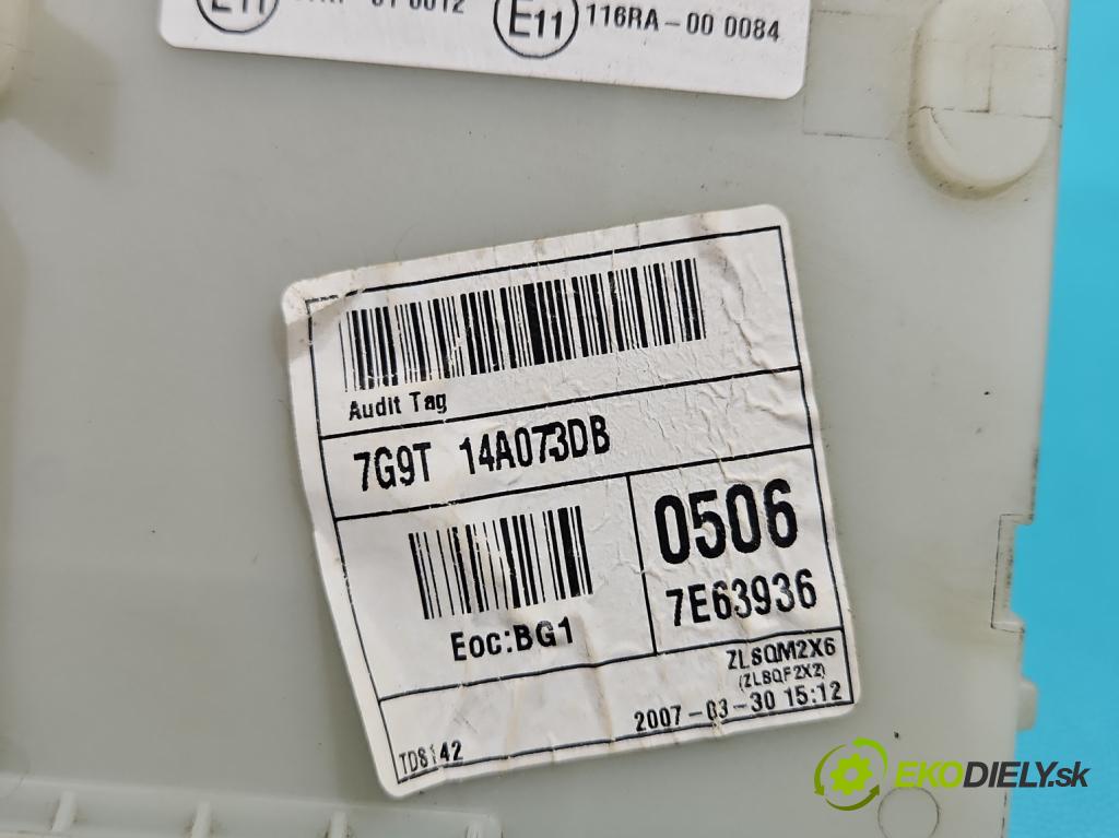 Ford Mondeo Mk4 2007-2014 1.6 16V 125 HP manual 92 kW 1596 cm3 5- skrinka poistka 7G9T-14A073-DB (Poistková skrinka)