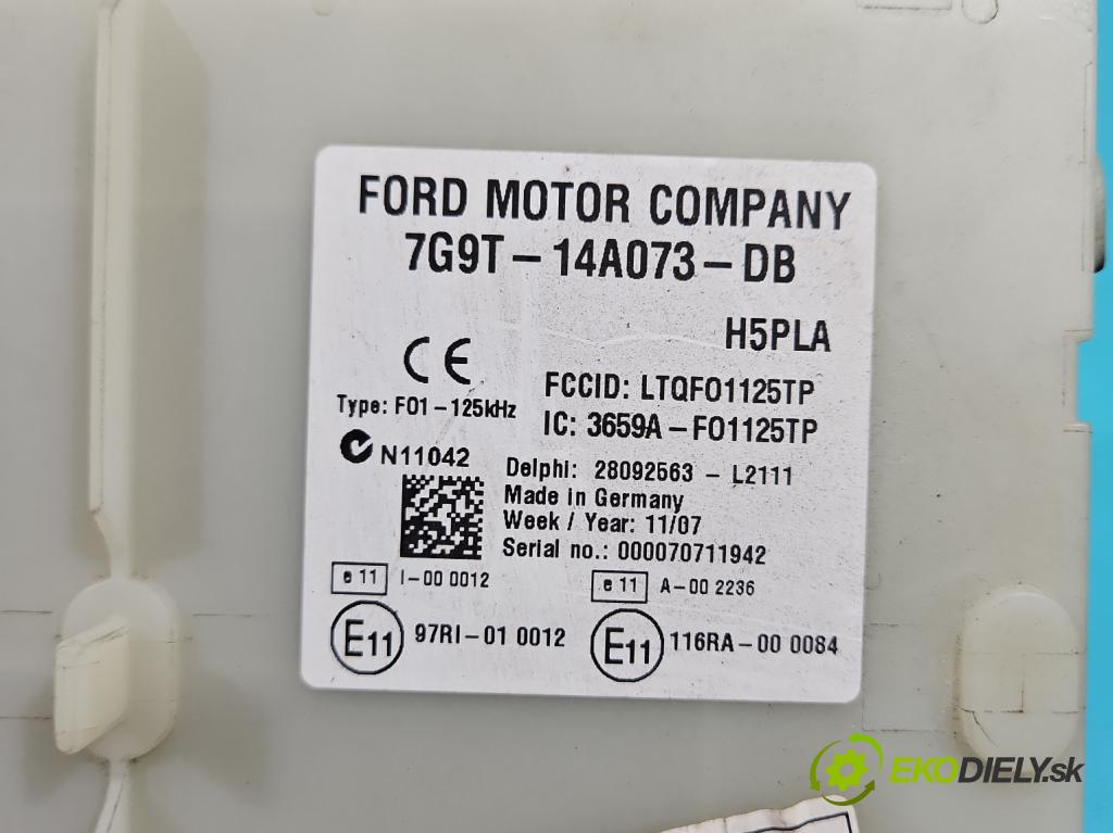 Ford Mondeo Mk4 2007-2014 1.6 16V 125 HP manual 92 kW 1596 cm3 5- skrinka poistka 7G9T-14A073-DB (Poistková skrinka)