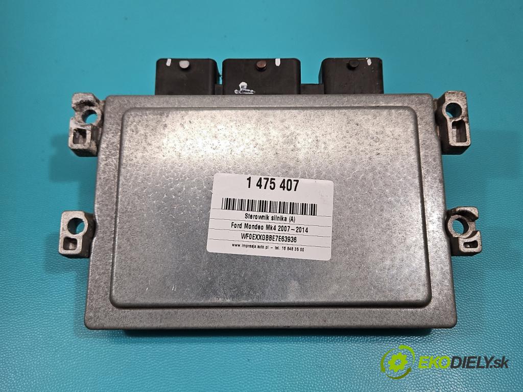 Ford Mondeo Mk4 2007-2014 1.6 16V 125 HP manual 92 kW 1596 cm3 5- riadiaca jednotka motora 7G91-12A650-AHD