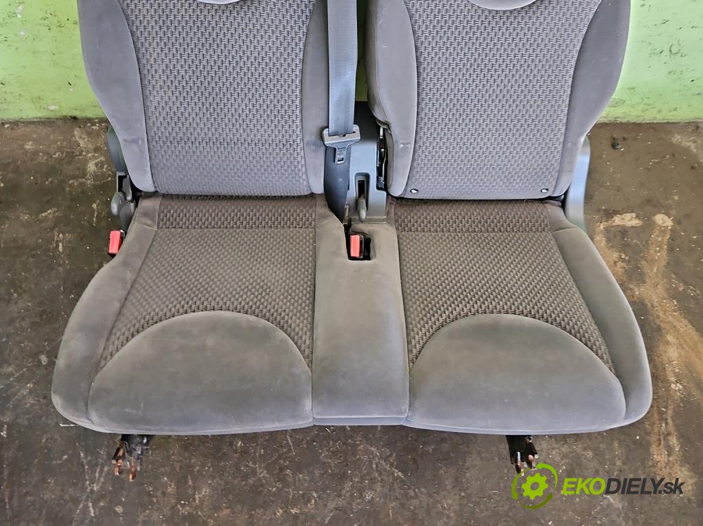 Fiat Scudo II 2006-2016 2.0 jtd 136 HP manual 100 kW 1997 cm3 5- Sedačka zadné ľavý II