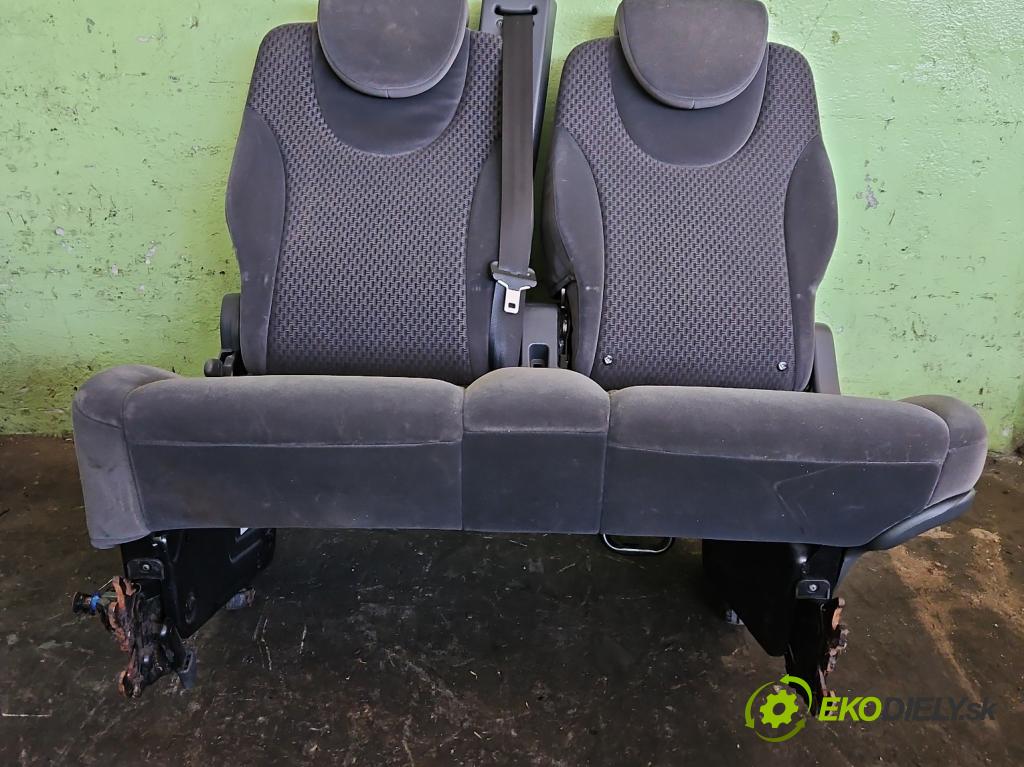 Fiat Scudo II 2006-2016 2.0 jtd 136 HP manual 100 kW 1997 cm3 5- Sedačka zadné ľavý II